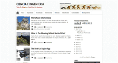 Desktop Screenshot of cienciaeingenieria.com